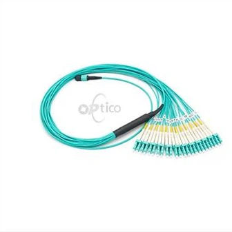 24F MPO LC OM3 Breakout Cable