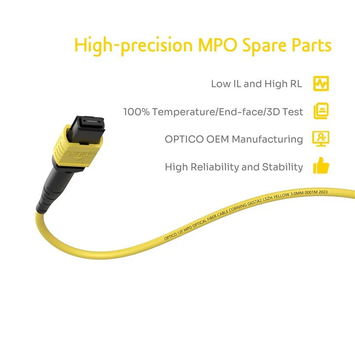 40G MPO MTP Fan-out FC UPC Connector Patch Cable